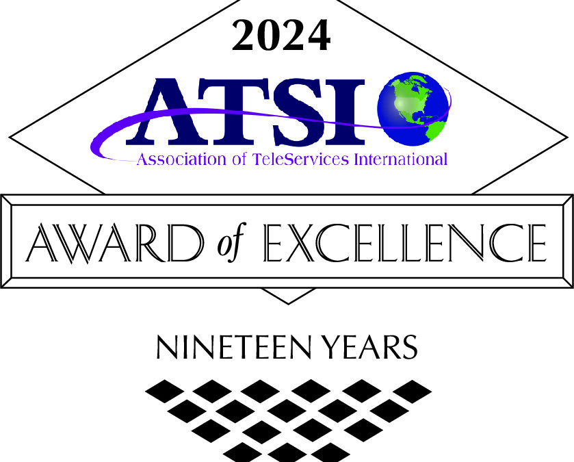 Outstanding Service Earns Award of Excellence – Focus Answering Service wins coveted ATSI Award of Excellence