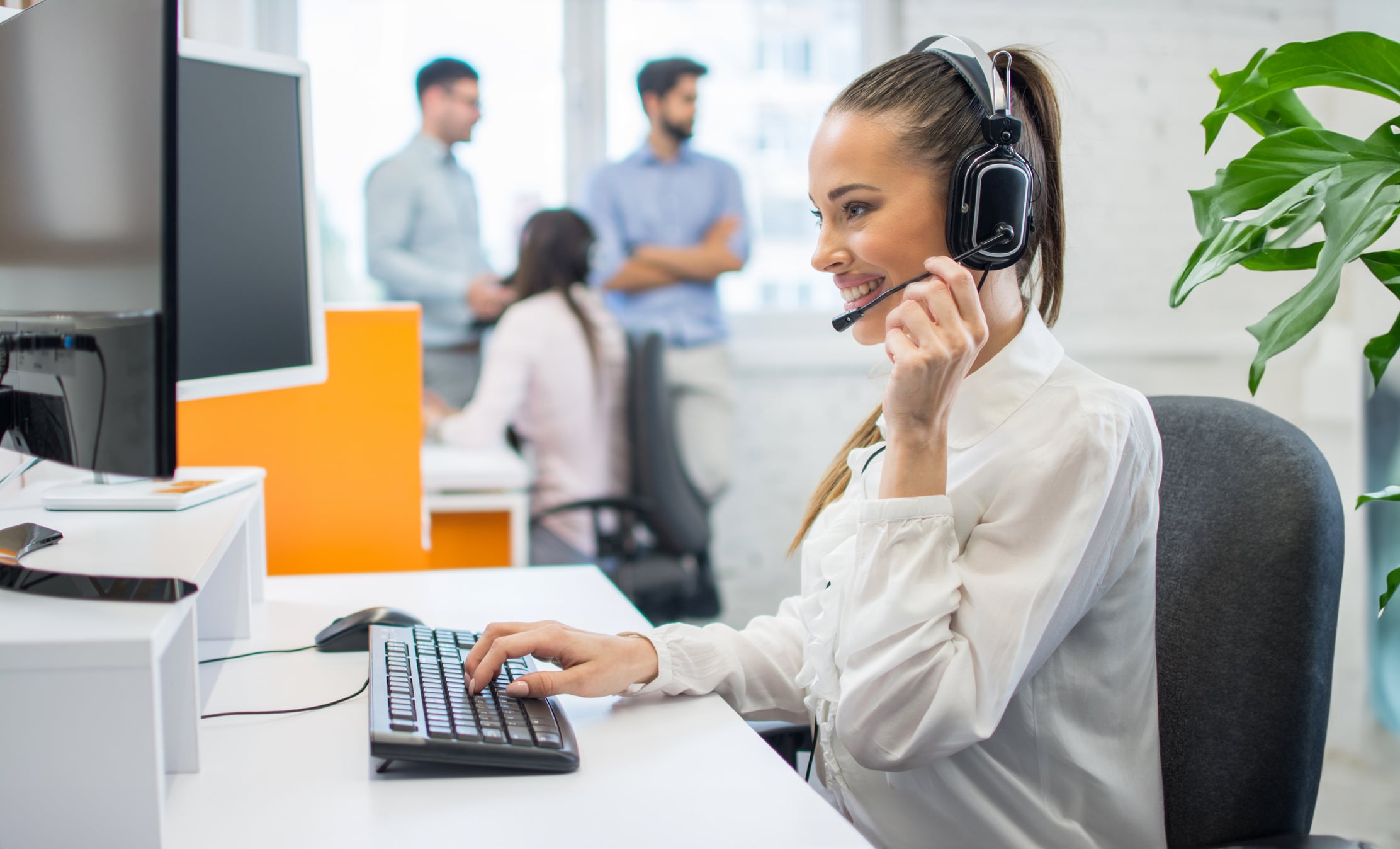 what is the hardest part about being an answering service agent
